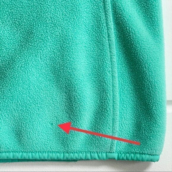 Vineyard Vines Seersucker Stripe Shoulder Shep Fleece Pullover Sweatshirt Small - Picture 14 of 14